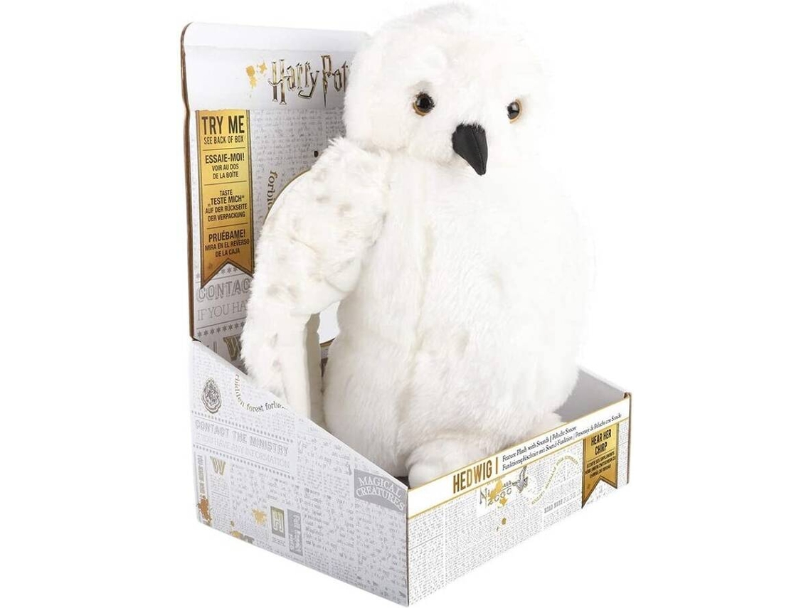 Felpa WOW! STUFF Hedwig com som 28 cm