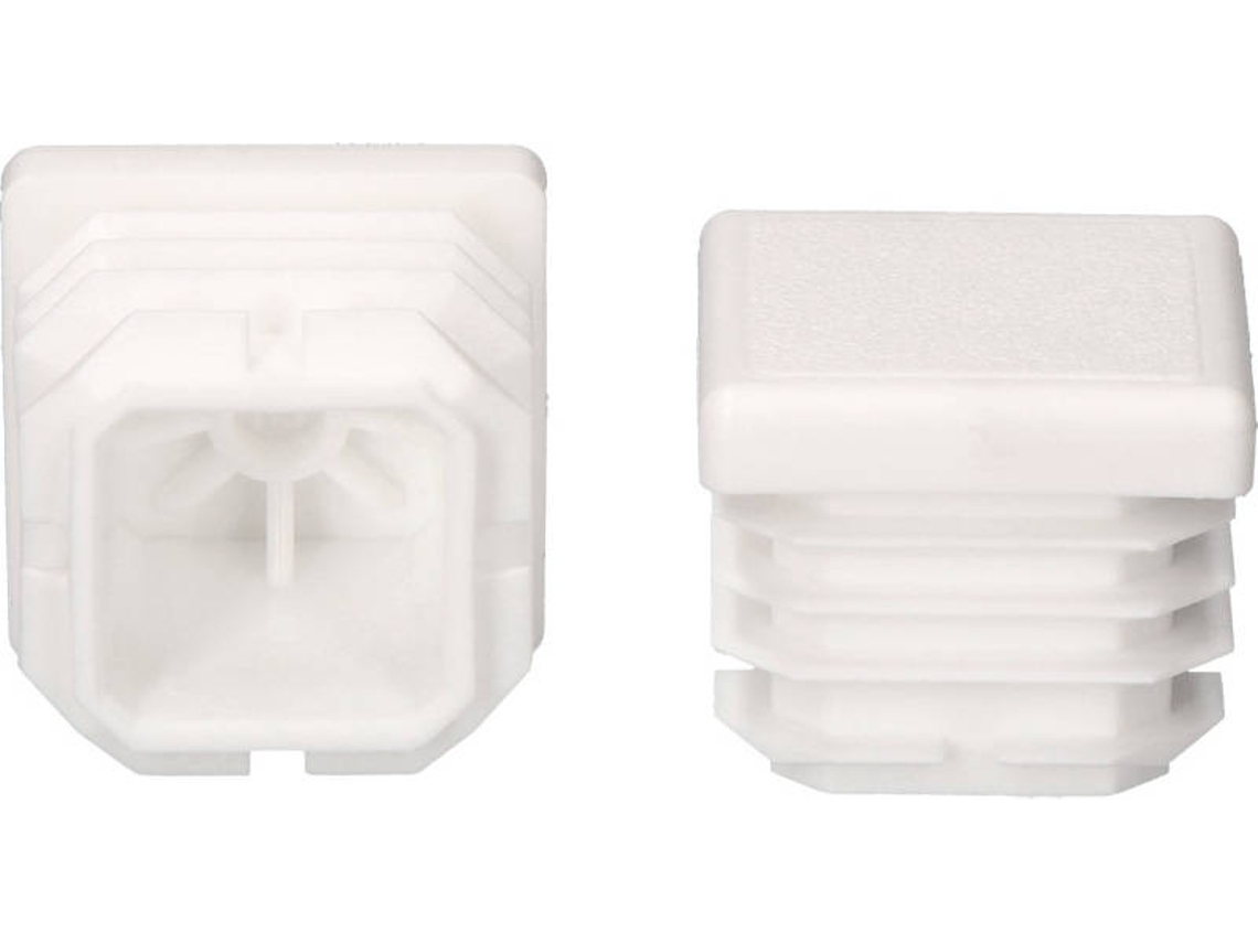 Top Sistema Interior Cuadrado con Solapa Dimatel Blanca 20X20Mm