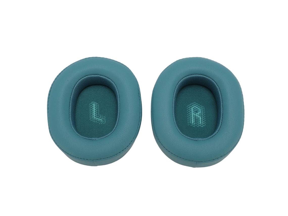 Acolchoamento Ouvido Fones De Ouvido Couro Proteína Espuma Isolamento Ruído Para E55bt Sem Fio Verde