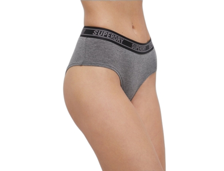 Bragas SUPERDRY Mujer (40 - Gris)