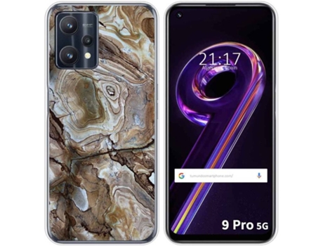 Carcasa para Realme 9 Pro 5G TUMUNDOSMARTPHONE Dibujos Mármol 14 Multicolor