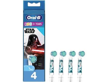 Recambio de Cepillo Eléctrico ORAL B Kids Star Wars (4 unidades)