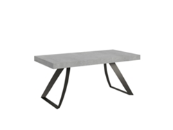Mesa de Comedor ITAMOBY Proxy (90x180/284 - Paneles de Melamina - Cemento)