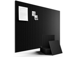 Paquete De 12 Paneles Acústicos Autoadhesivos Insonorizantes Henten Home (30x30x0,9 Cm, Negro)