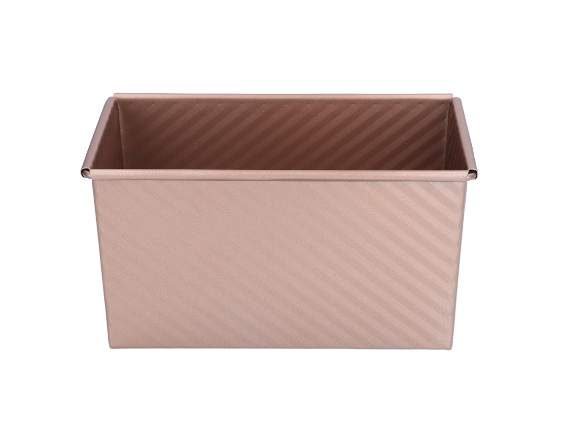 Molde Para Pan De Acero Al Carbono Antiadherente Con Diseño Ondulado Y Ventilación Para Horno/cocina.