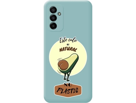 Carcasa para Samsung Galaxy M23 5G TUMUNDOSMARTPHONE Silicona Líquida Dibujos Azul