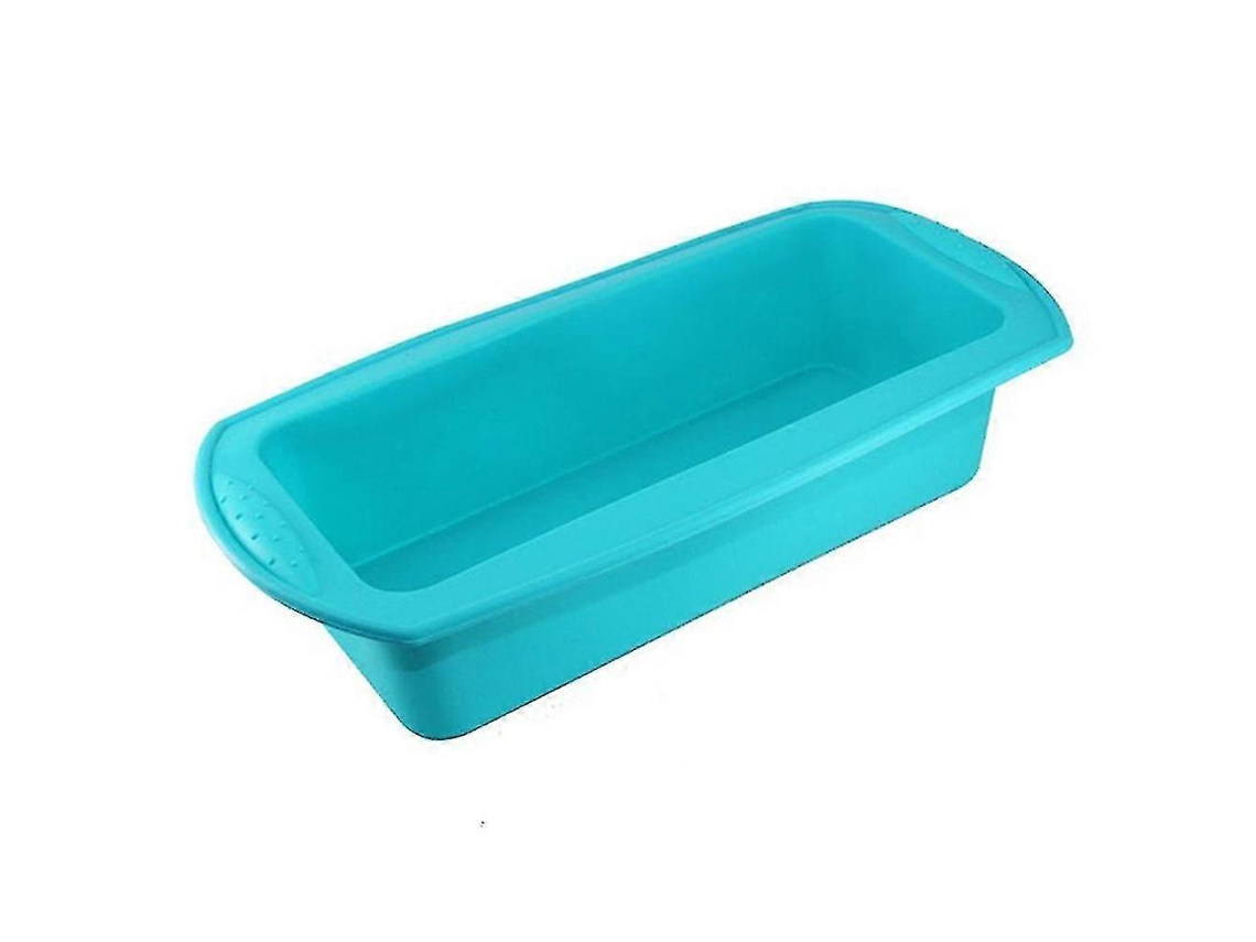 Molde De Pan De Silicona Antiadherente Para Hornear Pan, Tarta, Pastel Y Meatloaf Resistente A Altas Temperaturas 3*azul Cielo
