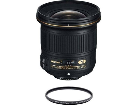 Objetivo y Filtro NIKON AF-S 20MM F1.8G ED (Encaje: Nikon F - Apertura: f/1.8-16)