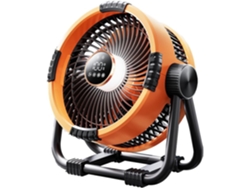 Ventilador De Camping Con Batería Potente Y Luz Nocturna.