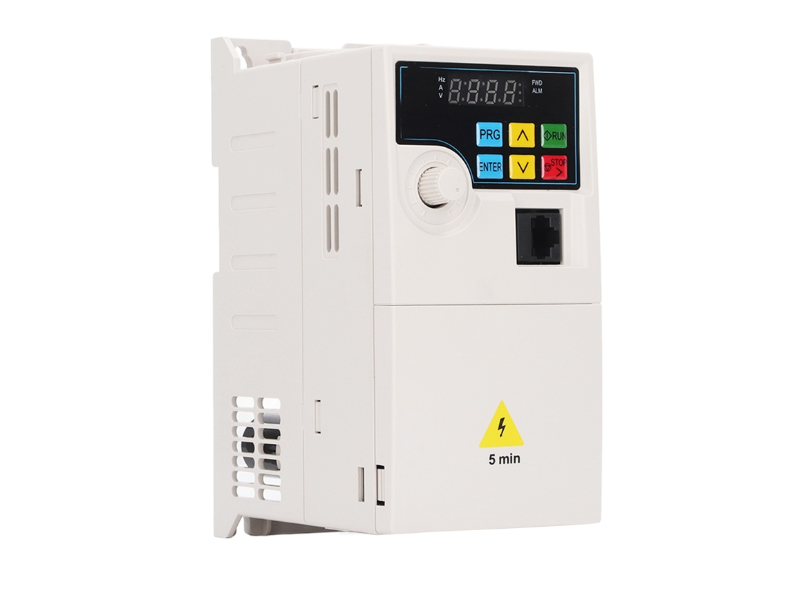 Inversor de 0,75 kW con comunicación 485 y frecuencia variable.