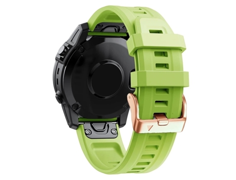 Correa Silicona Cierre Metálico para Garmin Fenix 5S Verde y Rosa Pack 2X VEANXIN