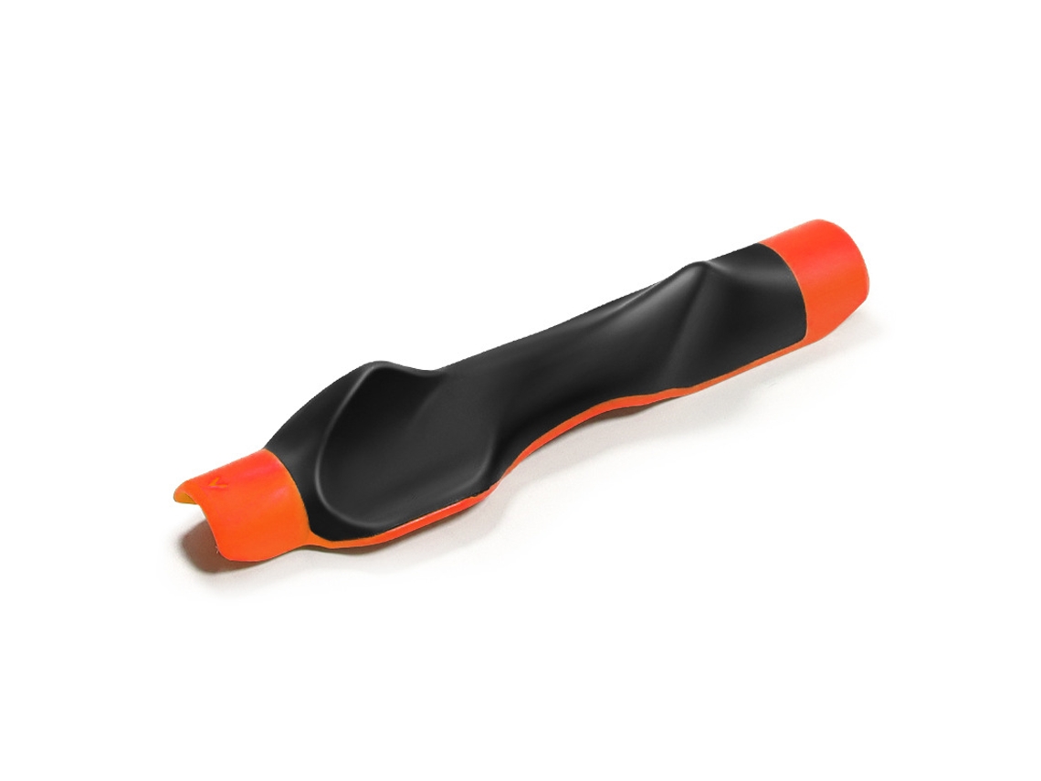 Entrenador de swing de golf antideslizante, ayuda con el agarre y entrena una postura correcta, rojo y naranja, Digitallab