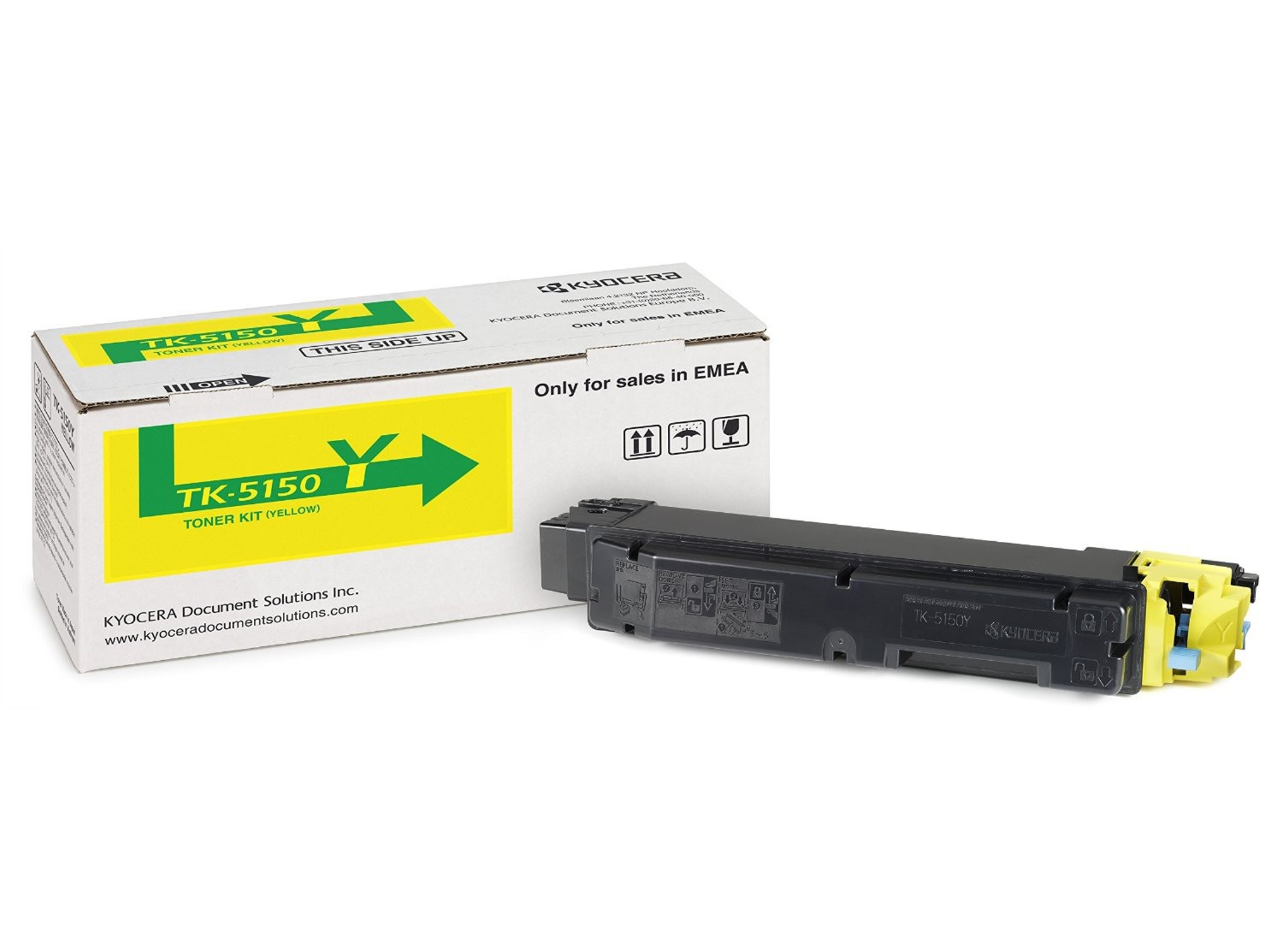 Cartucho de tóner Original KYOCERA TK 5150Y Amarillo