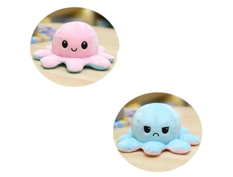 Muñeca de Peluche de Niño de Doble Cara V