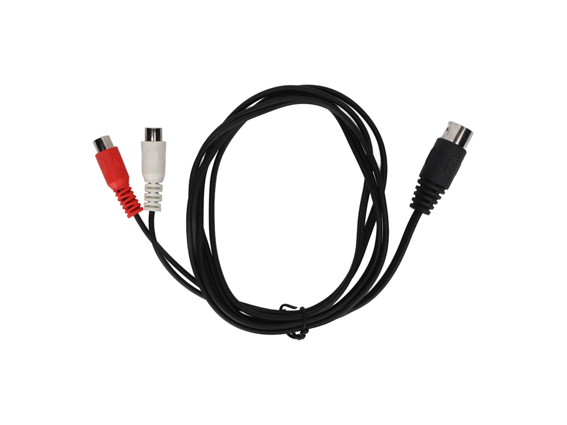 Cable Adaptador Rca Profesional Din De 5 Pines Macho A 2 Rca Hembra Para Equipos De Sonido Antiguos, 1,5 Metros (4,9