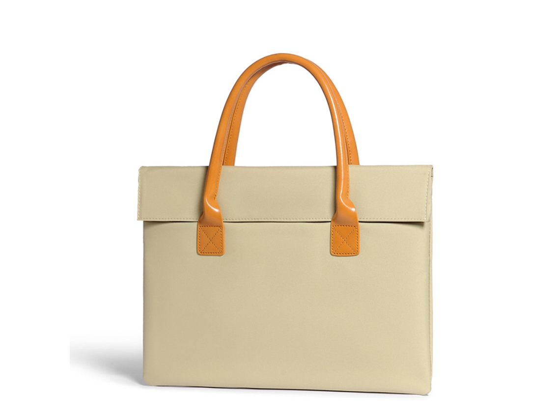Bolsa para portátil con cierre magnético, color caqui, Hexinyigjly (12 pulgadas)