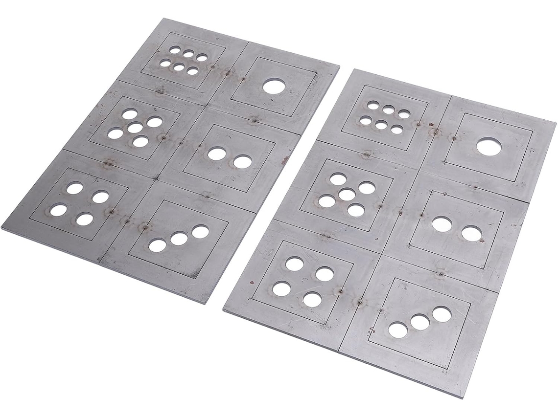 Placas De Acero Para Prácticas De Soldadura. Formación Innovadora En El