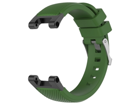Correa de Silicona textura de sarga 22mm para Huami Amazfit T-Rex/T-Rex Pro/Ares - verde intenso