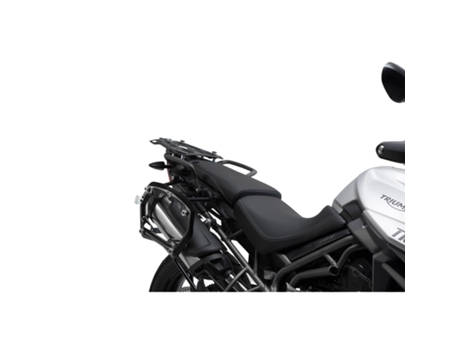 Soporte de la maleta lateral de la moto SW-MOTECH Pro. Modéles Triumph Tiger 800 (10-)