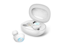 YEMAESRE Auriculares Bluetooth Sin Carga Usb-C Estéreo De Graves Profundos Alta Resistencia Al Agua Blanco