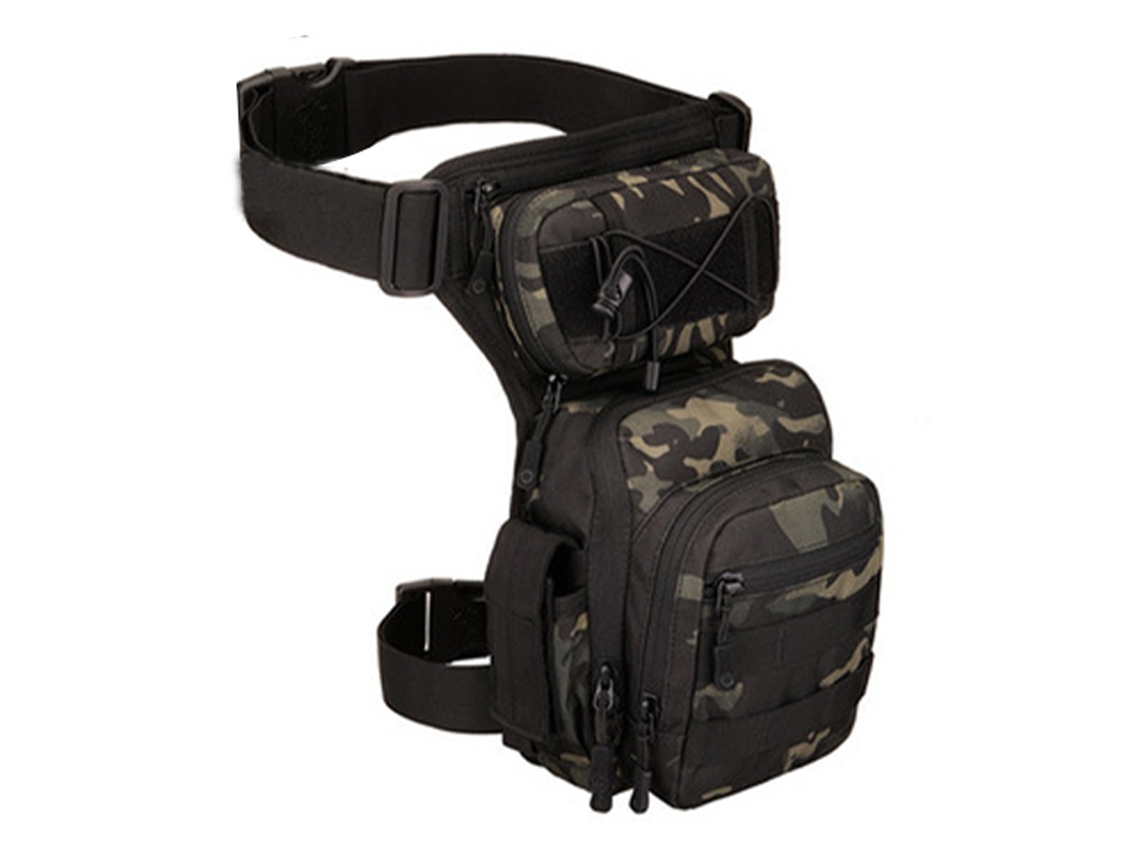 Bolsa táctica militar impermeable para pierna, bandolera para bicicleta, ciclismo y senderismo. Truyuety.