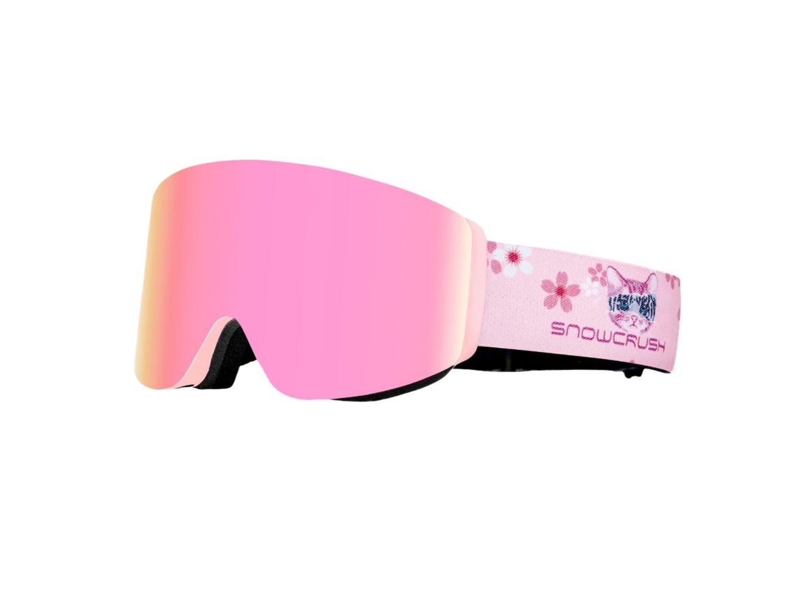 Óculos De Esqui Pro Sem Moldura Com Lentes Intercambiáveis E Proteção Uv400