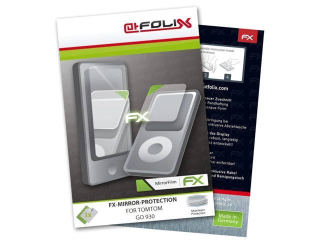 Protector de Pantalla para GPS ATFOLIX FX-Mirror, TomTom GO 930