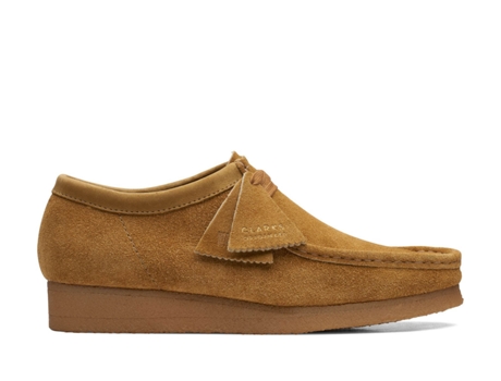 Zapatos CLARK'S ORIGINALS Wallabee Oak Hairy Suede Hombre (41 - Marrón)