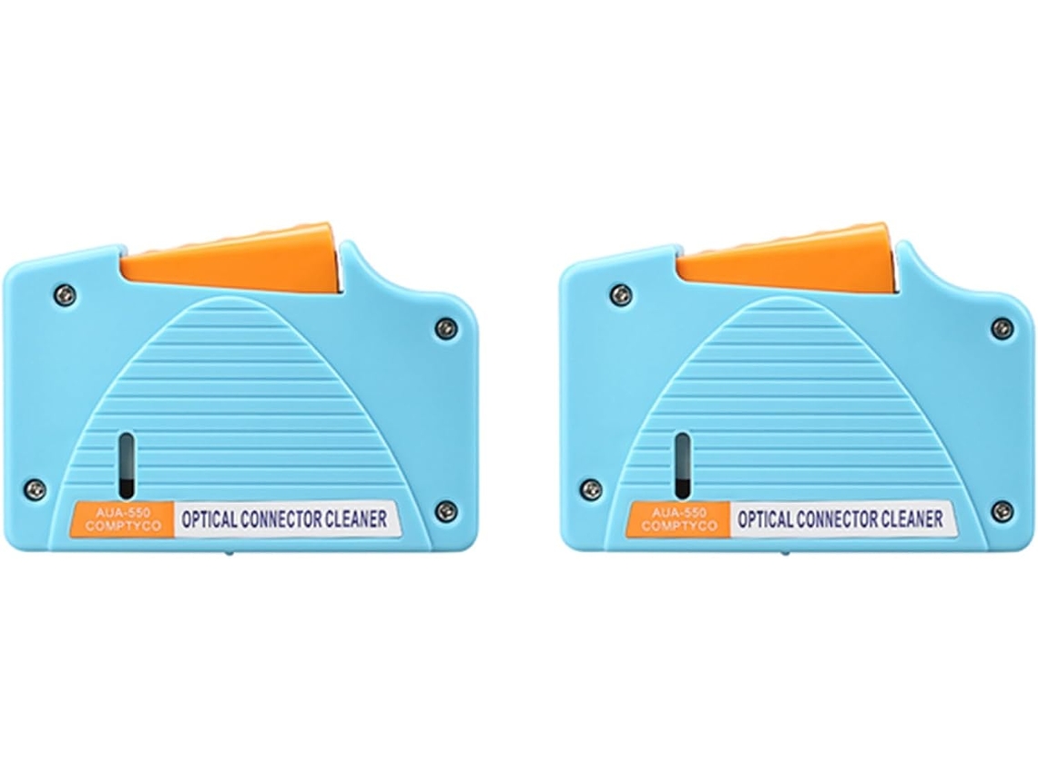 2x -550 Caja De Limpieza De Casete Para Conectores De Fibra Óptica