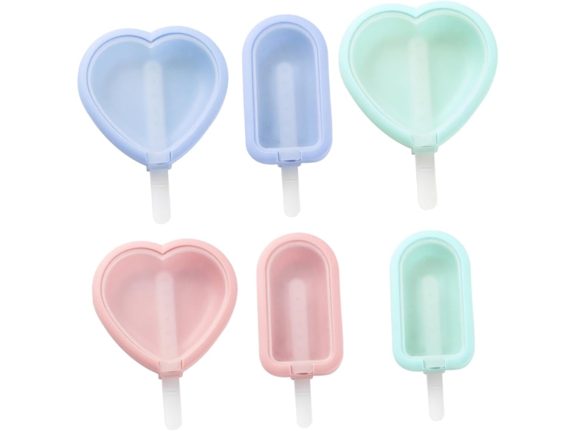 Molde Para Paletas De Hielo. Se Puede Usar No Solo Para Hacer Paletas De Hielo, Sino También Para Pudín, Du...