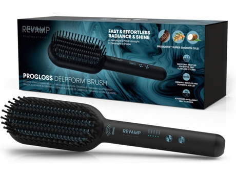 Moldeador de Pelo REVAMP BR-2000 DEEP FOR (130-210 ºC - 5 Niveles de temperatura)