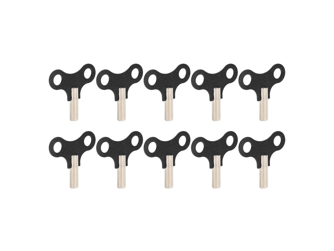 Juego De 10 Llaves De Acero Para Engranajes De Relojes Mecánicos De Pared Y De Mesa.