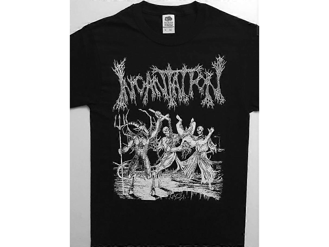 Incantation " Blasphemous Cremation " T Shirt Unisex Best Sellers Sizel