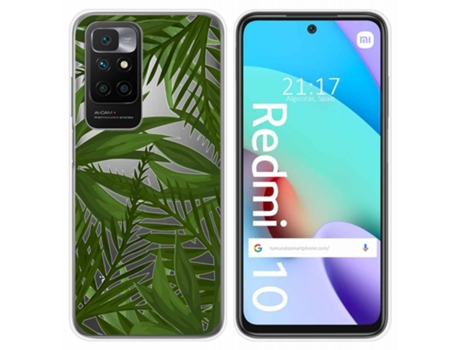 Carcasa Xiaomi Redmi 10 TUMUNDOSMARTPHONE Dibujos Transparente Multicolor