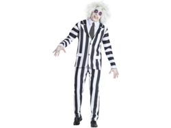 Disfraz de Hombre DISFRAZZES Fantasma A Rayas Anchas (Talla: M/L)