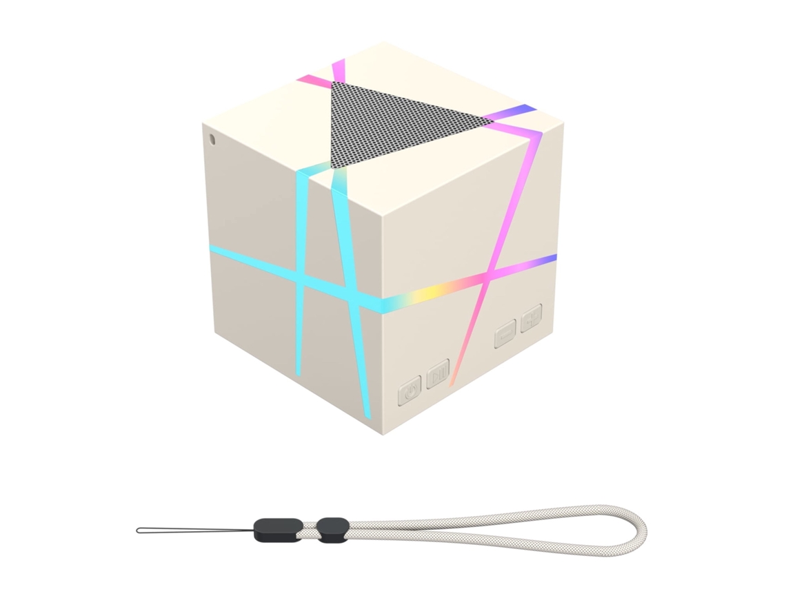 Inalámbrico, Portátil, Conector Aux, Iluminación