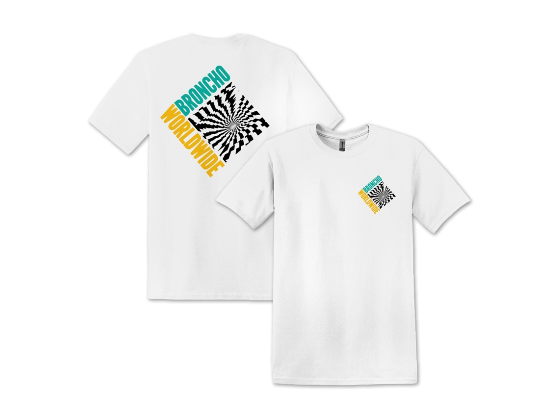 Broncho Pocket Square T-shirt Rockinstone Unisex Adults Best Sellers Size:xxl
