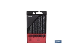 Estuche brocas hss - medidas: 2 - 8mm (6 pcs)
