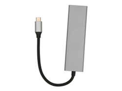 Conector Usb C Hub 6 En 1 100w Pd 4k Uhd 5gbps Adaptador Divisor Usb C Dongle