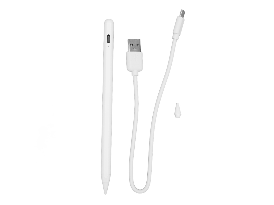 Lápiz óptico magnético para tabletas iOS (compatible con varias generaciones, blanco)