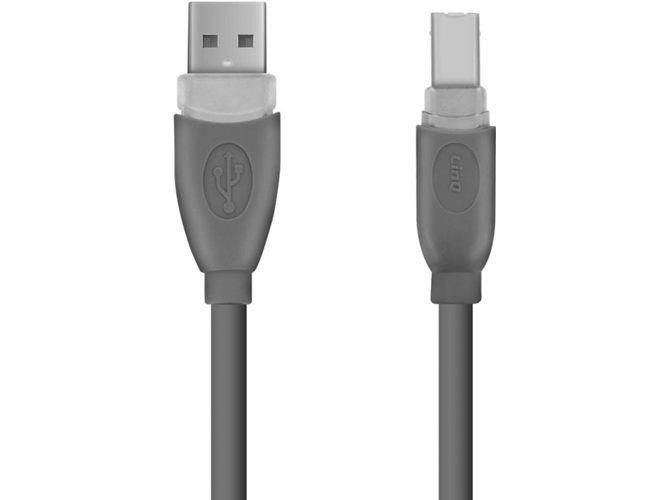 Cable LINQ Fast (USB - USB-B - 3 m - Gris)