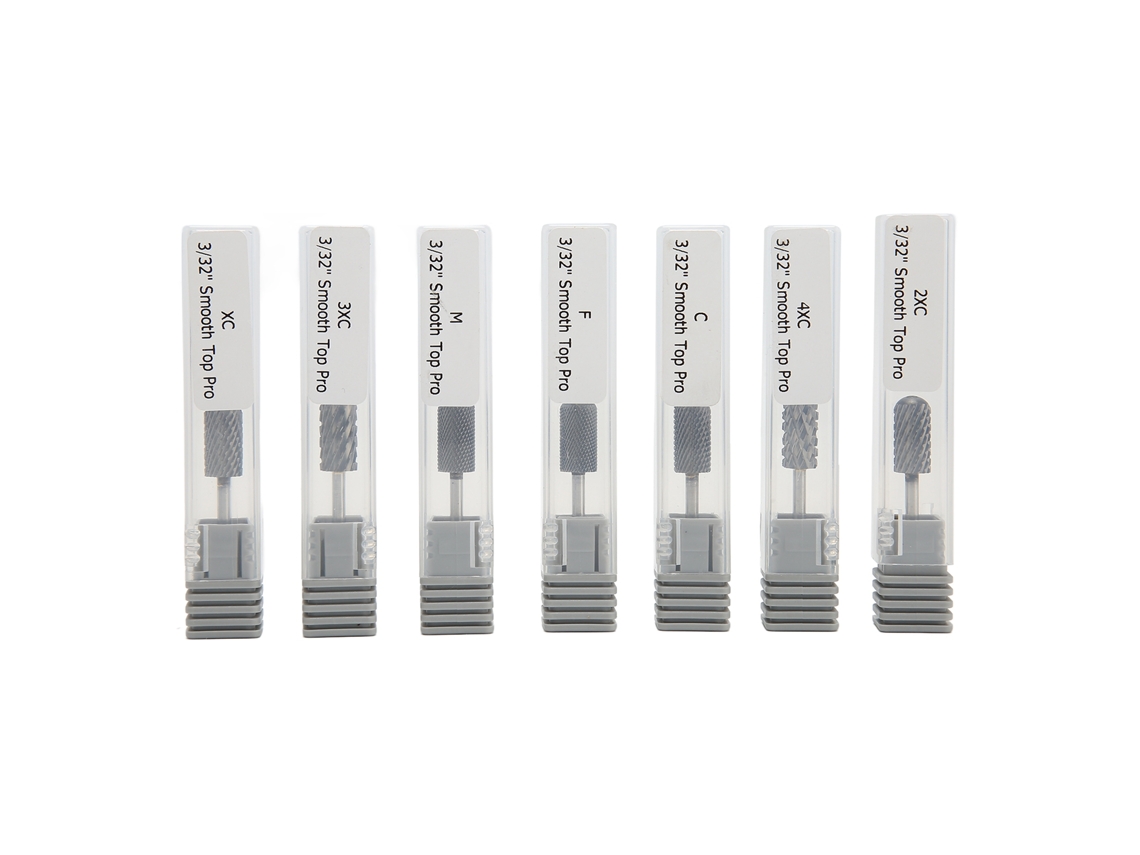brocas de acero de tungsteno para uñas, brocas portátiles profesionales para artistas de uñas, removedores de cutículas para principiantes.