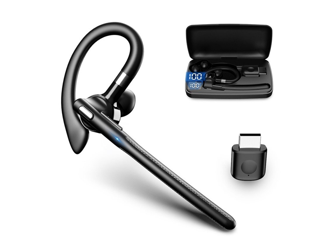 Auriculares Inalámbricos Bluetooth 5.4, Con Correa Para El Hombro Y Micrófonos Duales, Cancelación De Ruido Y Conducción Manos Libres.
