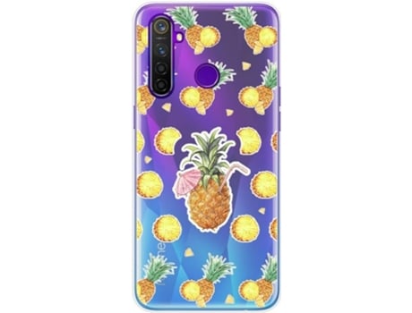 Carcasa Realme 5 Pro TUMUNDOSMARTPHONE Dibujos Transparente Multicolor