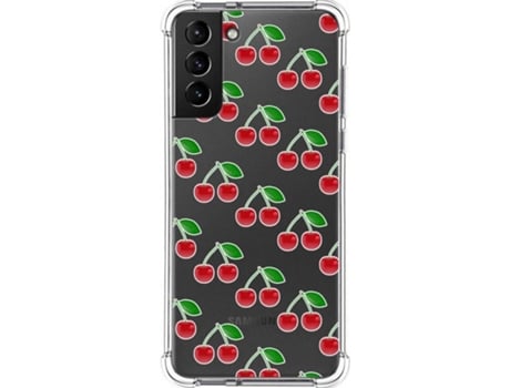 Carcasa Samsung Galaxy S21+ Plus 5G TUMUNDOSMARTPHONE Cerezas Multicolor