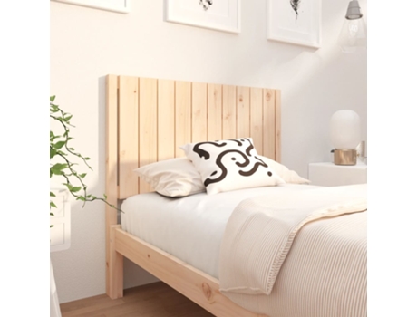 MAISON EXCLUSIVE Cabecero de cama madera maciza de pino 105,5x4x100 cm