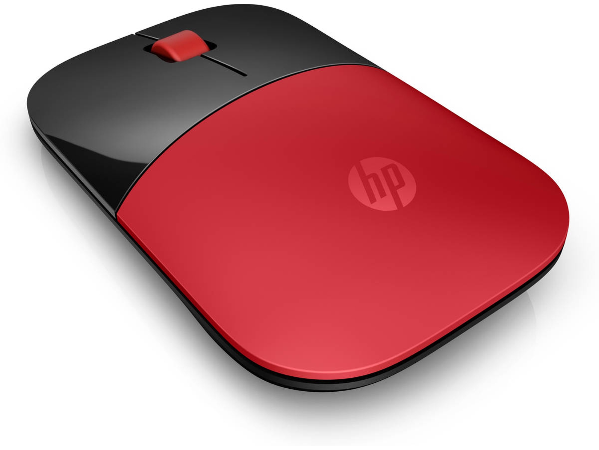 Ratón HP Z3700 (Bluetooth - Óptico - 1200 dpi - Rojo)