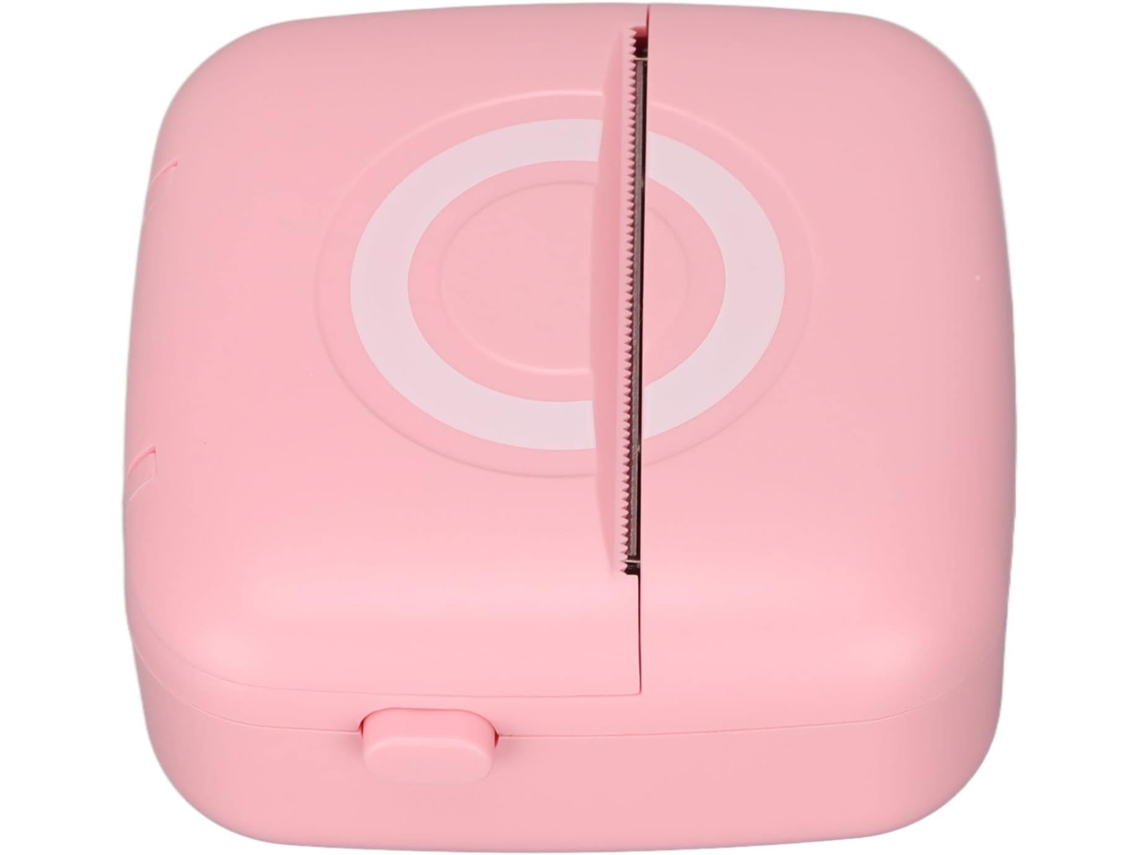 Mini Impresora De 200 Ppp - Impresión Térmica, Ergonómica, Ligera, Portátil, Rosa