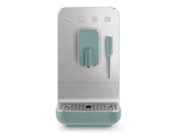 Cafetera automática con estética Lancia Vapore Verde Smeraldo/Argento de los años 50 Smeg