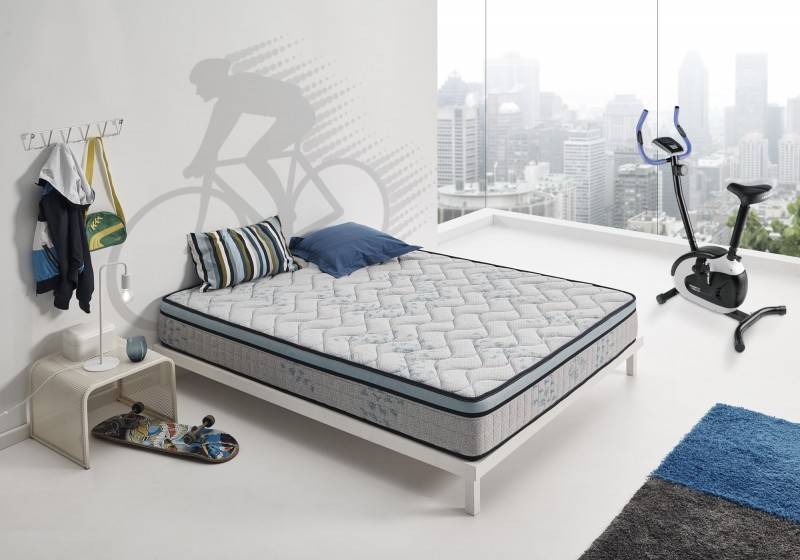 Colchón MATRIS Sport Life Viscoelástico (135x190x27 cm - Altura: 27 cm)
